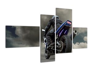 Motorkár - obraz