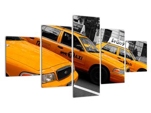 Žlté taxi - obraz
