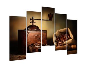 Obraz kávového mlynčeka