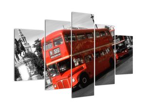 Anglický autobus Double-decker - obraz