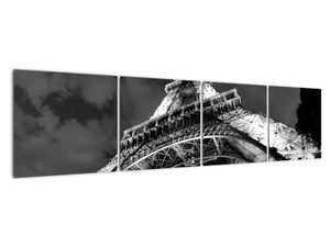Nočné Eiffelova veža - obraz
