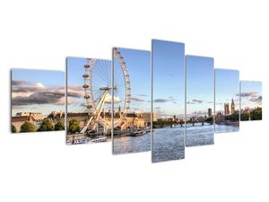 Londýnske oko (London eye) - obraz do bytu