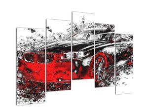 Obraz automobilu - moderný obraz