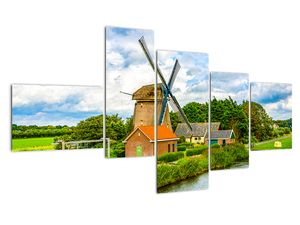 Obraz veterného mlyna