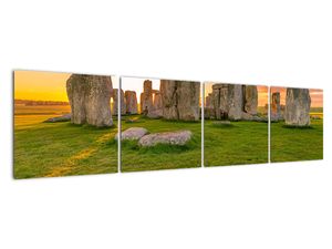 Moderný obraz - Stonehenge