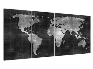 Obraz mapa sveta