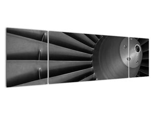 Detail turbíny - obraz