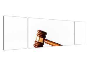 Moderný obraz - sudca, advokát